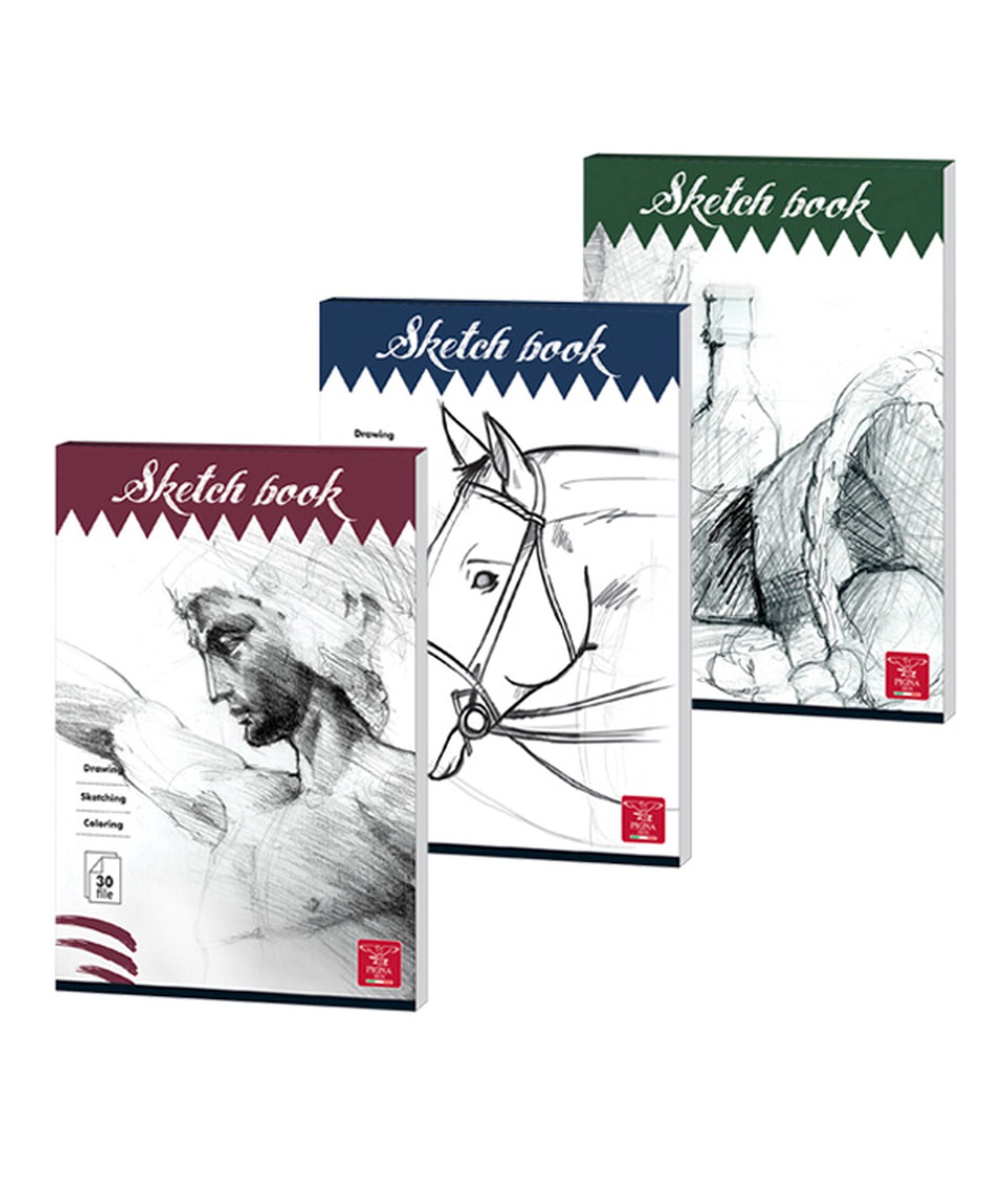 BLOC DESEN SCHITE 17x24 CM 30 COLI 160G PIGNA BLOC DESEN SCHITE 17x24 CM 30 COLI 160G PIGNA